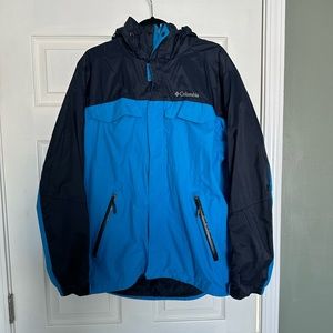 Men’s Columbia rain jacket